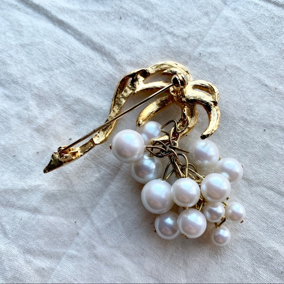 Vintage 1920s Art Deco Palm Tree Brooch - Picture 6 of 7